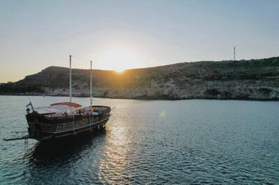 Sunset Cruise with Greek BBQ & Unlimited Aperol Spritz, Beer Wine