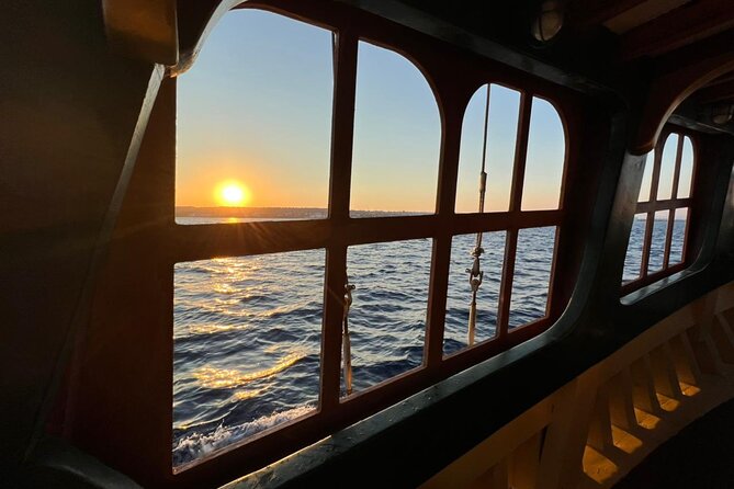 Sunset Cruise with Greek BBQ & Unlimited Aperol Spritz, Beer Wine - Watching the sunset from the return route