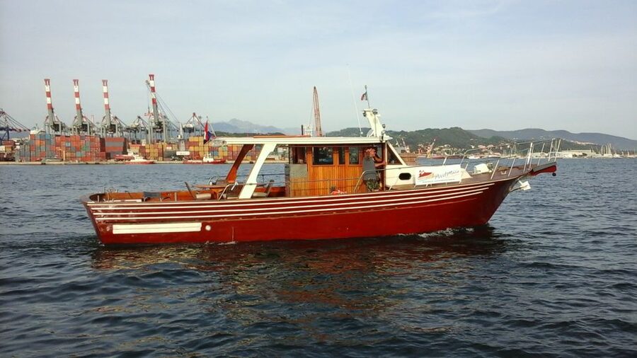 Sunset dinner boat tour in the Gulf of Poets - Sunset in the Porto Venere strait