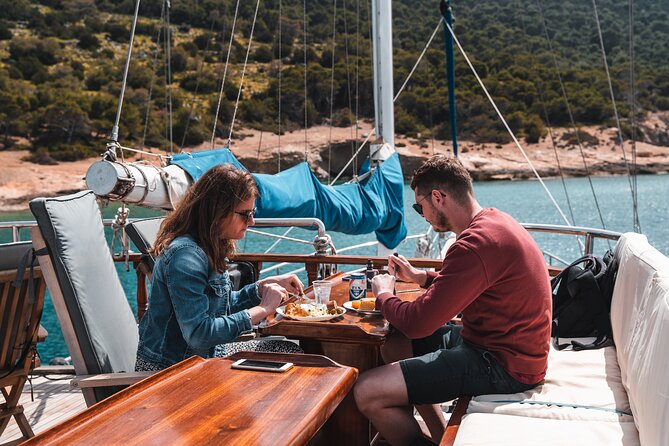 Sunset Dinner Cruise: Sunset, Swim, Drinks, and Dinner Onboard - Beer, wine, and the sunset hour