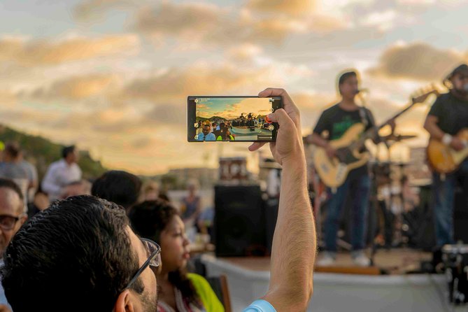 Sunset Mexican Dinner Cruise and Live Music in Cabo San Lucas - Boarding at the marina and finding your place