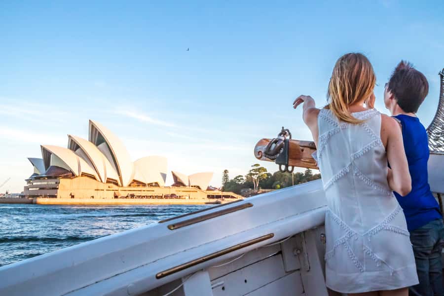 Sydney: Tall Ship Harbour Twilight Dinner Cruise - Casting off beneath Sydney’s famous skyline