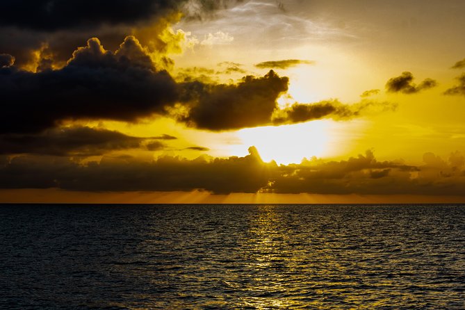 Tango Caribbean Dinner Cruise - Sailing along St. Maarten’s coast before sunset
