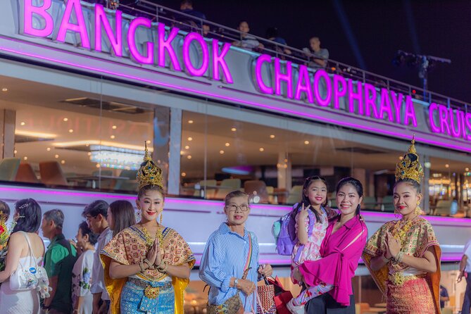 The Newest Luxury 5-Star Bangkok Chao Phraya Dinner Cruise - A three-deck boat with a useful seating choice