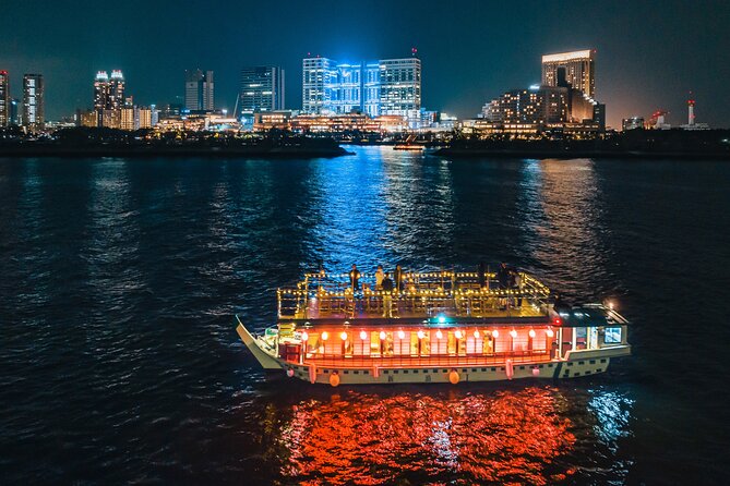 Tokyo Bay Yakatabune Dinner/Day Cruise with Japan Show and Drinks - Sukiyaki dinner and drinks on board