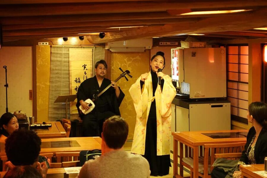 Tokyo Dinner Cruise & Tradition Show & Drinks & Tokyo Tower - Meeting the boat at Etchūjima Pier