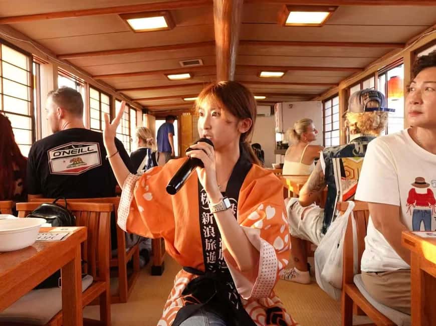 Tokyo: Rainbow Bridge Day Cruise Show and Only Soft Drinks - Boarding at Etchūjima Pier