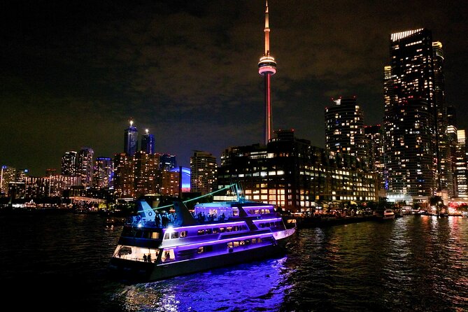 Toronto Premier Dinner Cruise on Odyssey in Toronto Harbour - Views of the CN Tower and Toronto Harbour