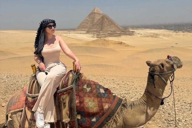 Tour Giza Pyramid Camel Ride ATV and Nile Dinner Cruise - The camel ride offers a slower desert view