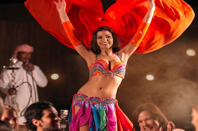 Trio Package - Dubai city tour + Desert Safari + Dhow cruise Dinner - The desert camp, camel ride, and Arabian coffee