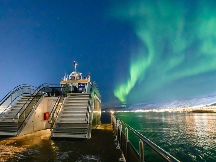 Tromsø: Aurora Dinner Cruise by Hybrid-Electric Catamaran - The 40-minute tasting with Arctic flavors