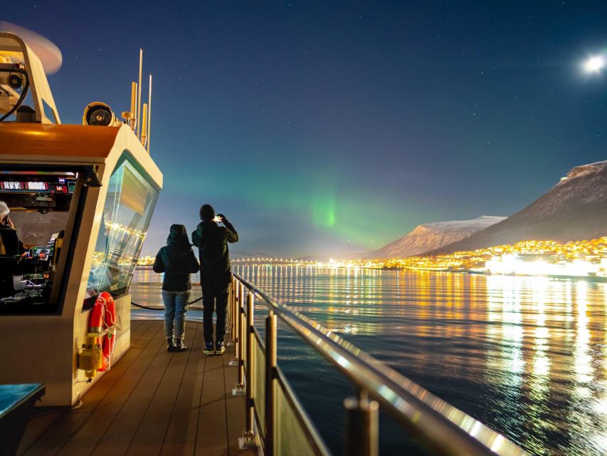 Tromsø: Aurora Dinner Cruise by Hybrid-Electric Catamaran - The 40-minute dessert and best sky-watching chance