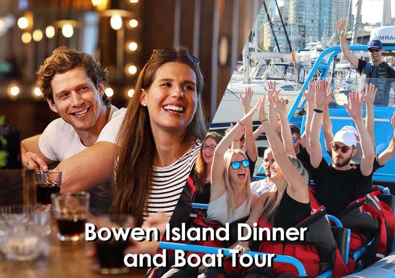 Vancouver: Bowen Island Boat Cruise with Dinner - Crossing toward Bowen Island