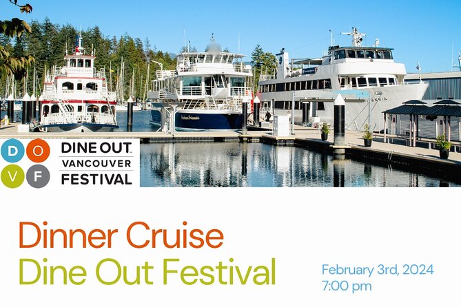 Vancouver Evening Dinner Cruise - Reserved seating and the best place to sit