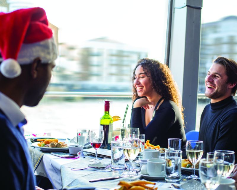 Washington DC: Christmas Eve Gourmet Brunch or Dinner Cruise - What to expect at the three-course dinner