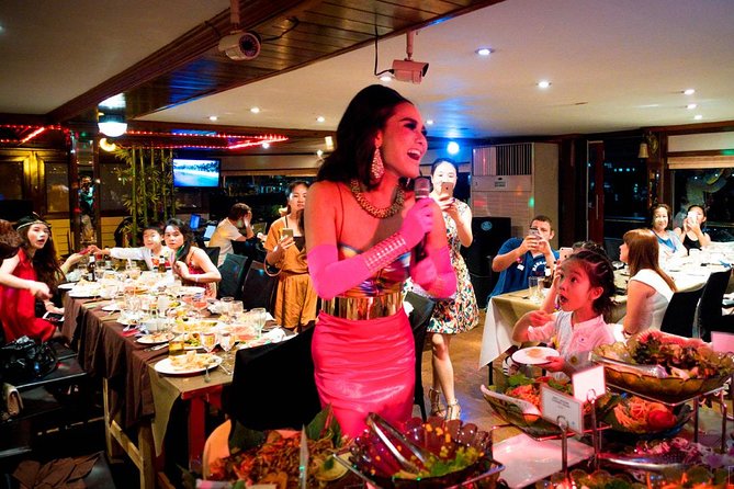 White Orchid Dinner Cruise at Bangkok with Pickup & Live Music - Dinner combines Thai and Western buffet dishes
