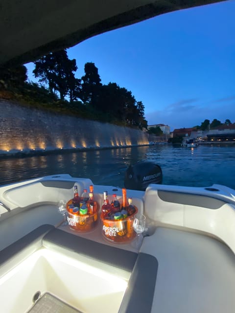 Zadar: Golden Hour Cruise RIB Tour Island Dinner Stop & Swim - Kali on Ugljan Island is more than a quick photo stop